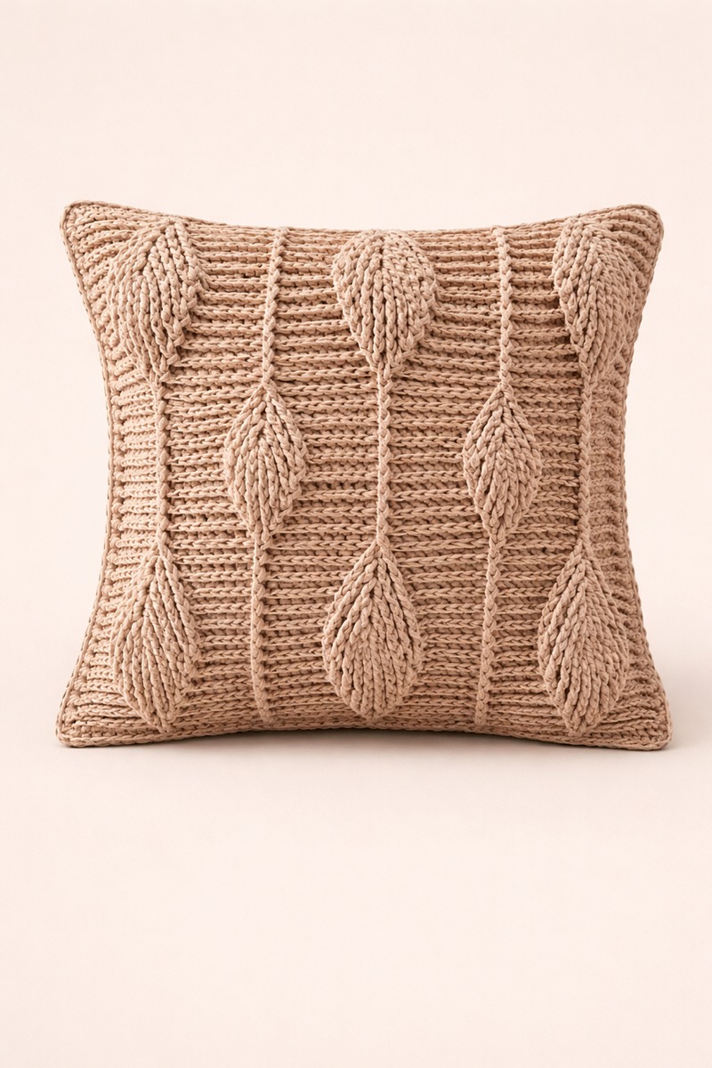 El Örgüsü Bej Kırlent