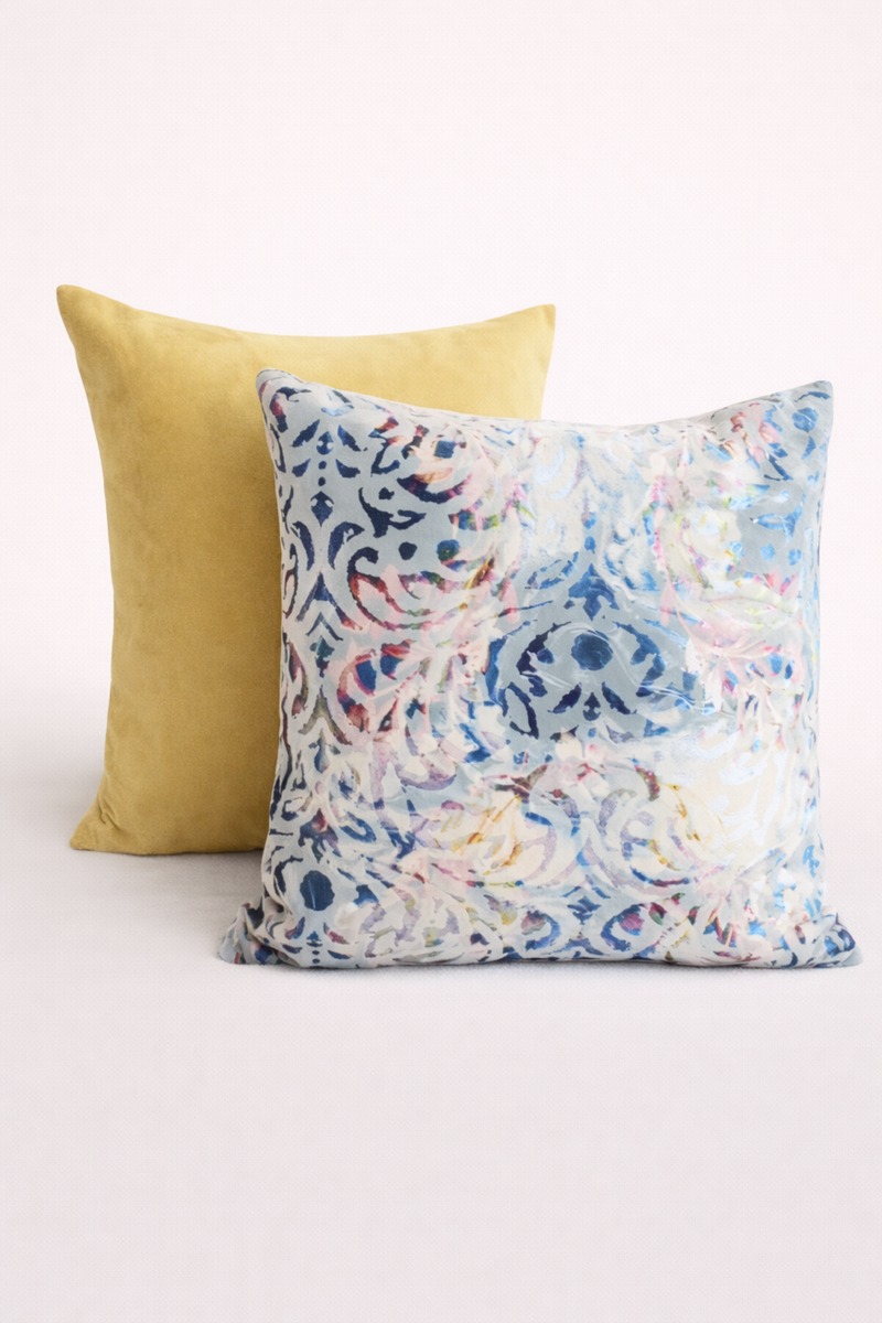 Sarı & Mavi Mozaik İkili Set