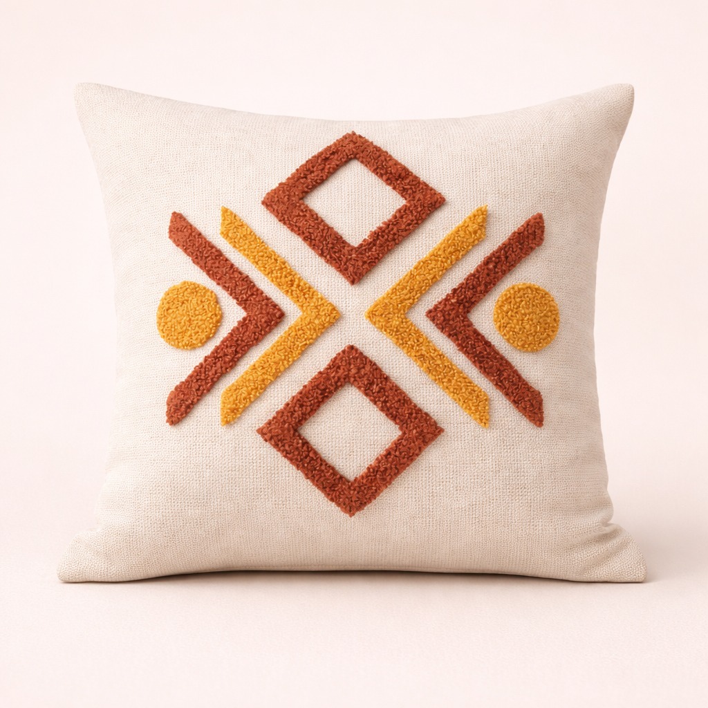 Tribal Geometrik Kırlent